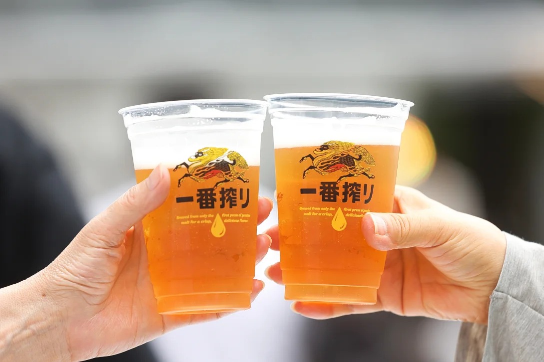 会場の飲食ブースの様子